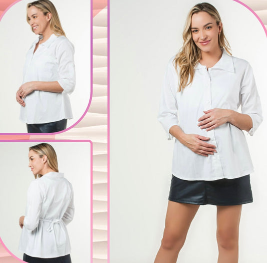 Camisa de maternidad Unitalla