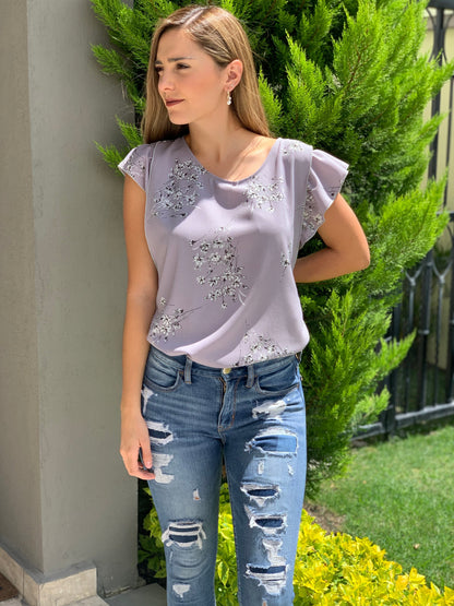 Blusa de lactancia andy bucarelli M, G y XG