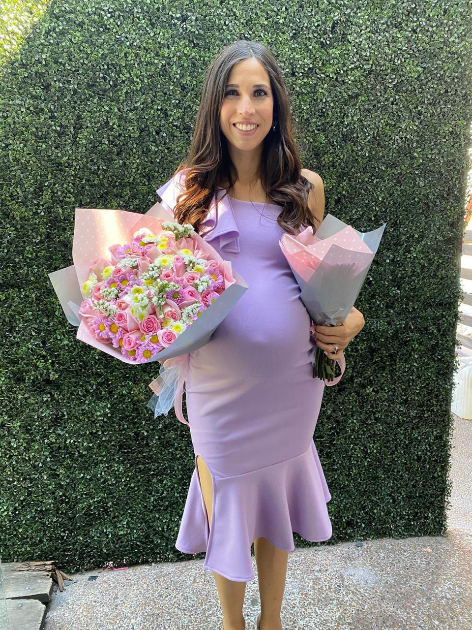Vestido de maternidad, Aurelia lila