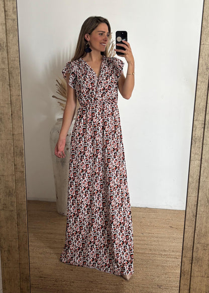 Vestido lactancia Leticia, leopardo cheeta CH