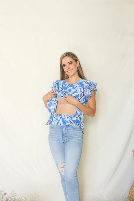Blusa de lactancia, Diana mangas adri
